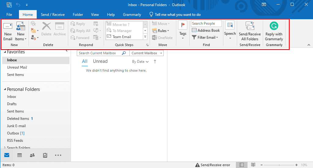 Where is the Tools Menu in Outlook? TechCult