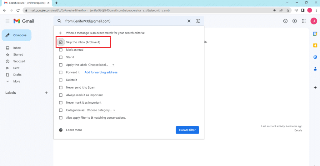 How to Automatically Archive Emails in Gmail TechCult