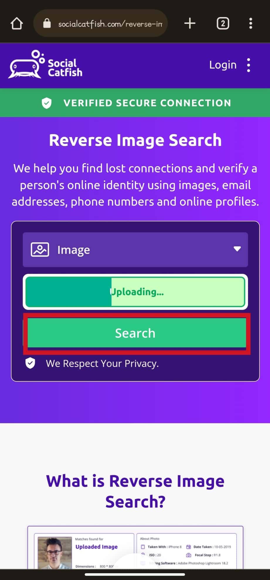 How to Find Someone with a Picture on Social Catfish TechCult