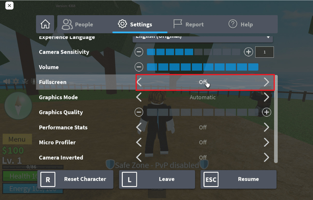 How To Go Full Screen On Roblox TechCult