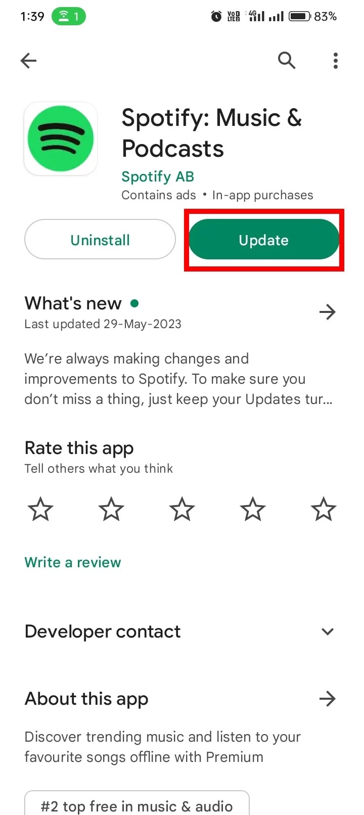 How to Fix Spotify Only Playing Previews TechCult