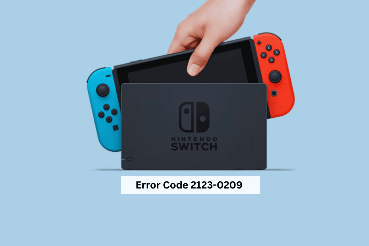 How to Fix Nintendo Switch Error Code 21230209 TechCult