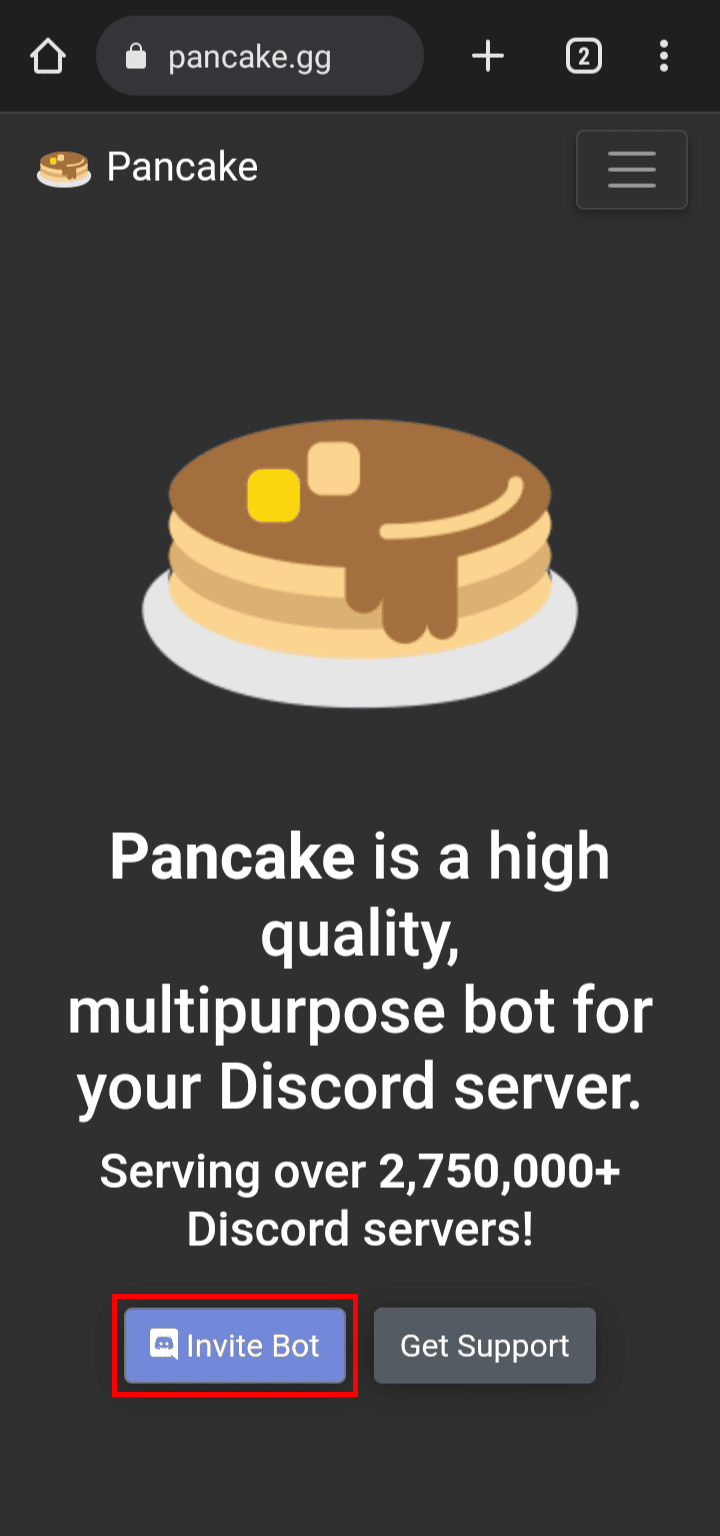 How to Add the Pancake Bot on Discord TechCult