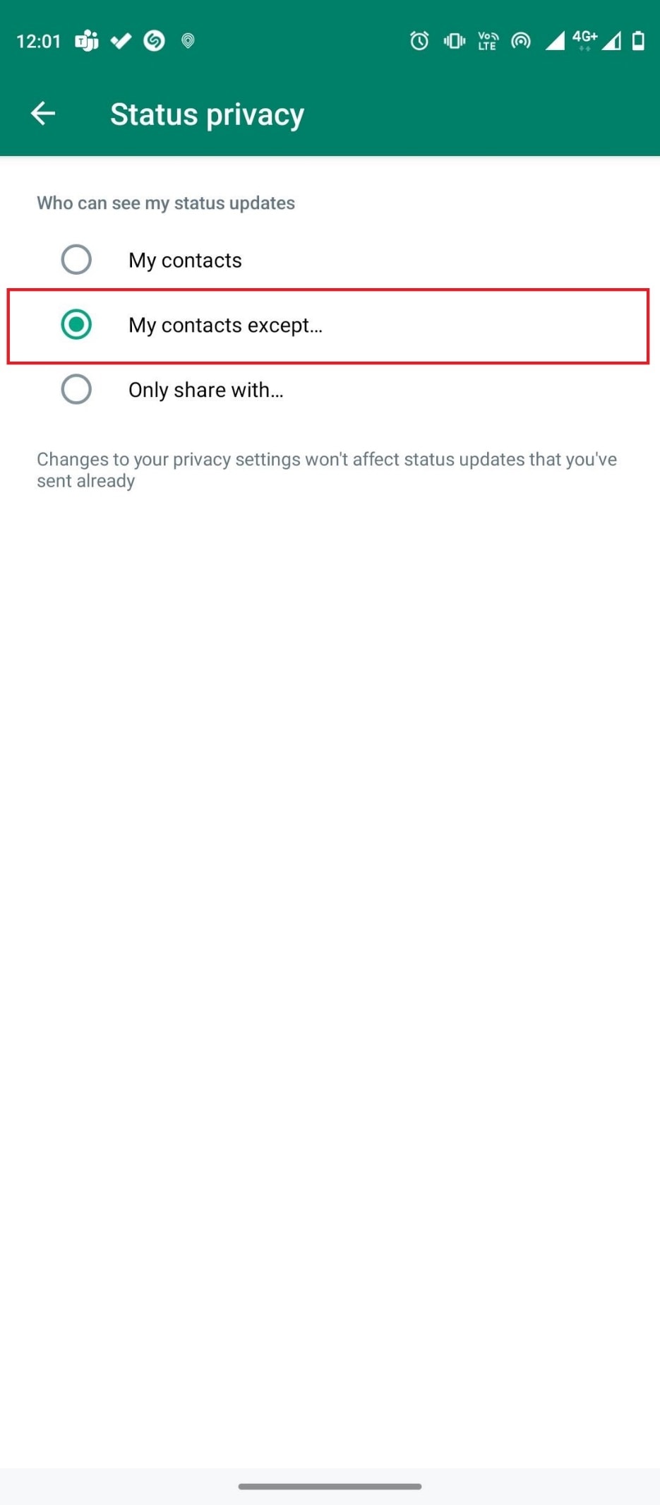 How to Show and Hide WhatsApp Status from Someone TechCult