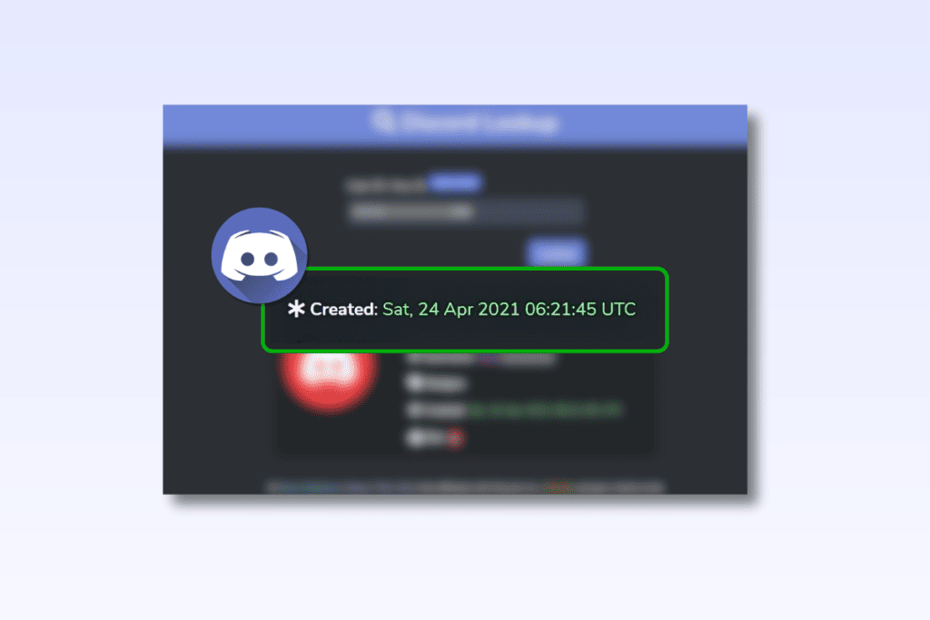 How to Check Discord Account Age TechCult