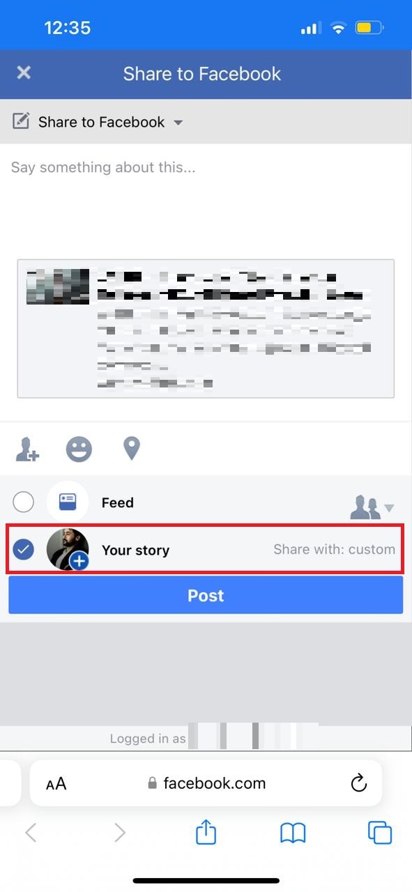 How to Add a Link to Facebook Story on iPhone TechCult