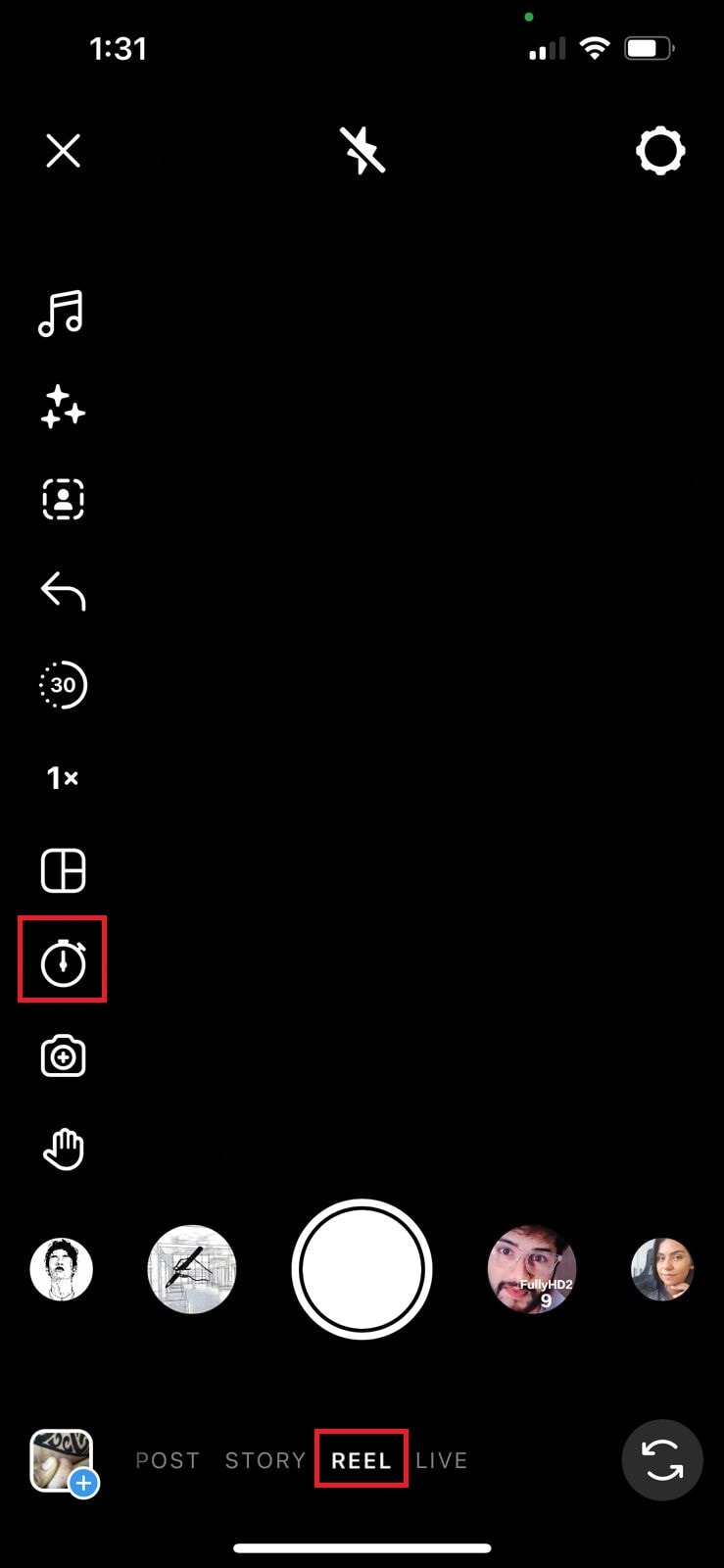 How to Put Timer on Instagram Camera on iPhone TechCult