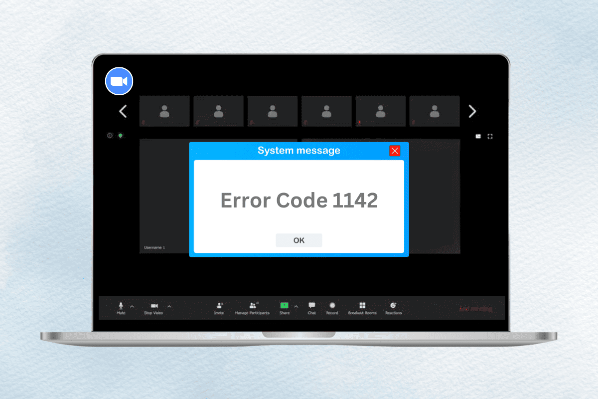 How to Fix Zoom Error Code 1142 in Windows 10 TechCult