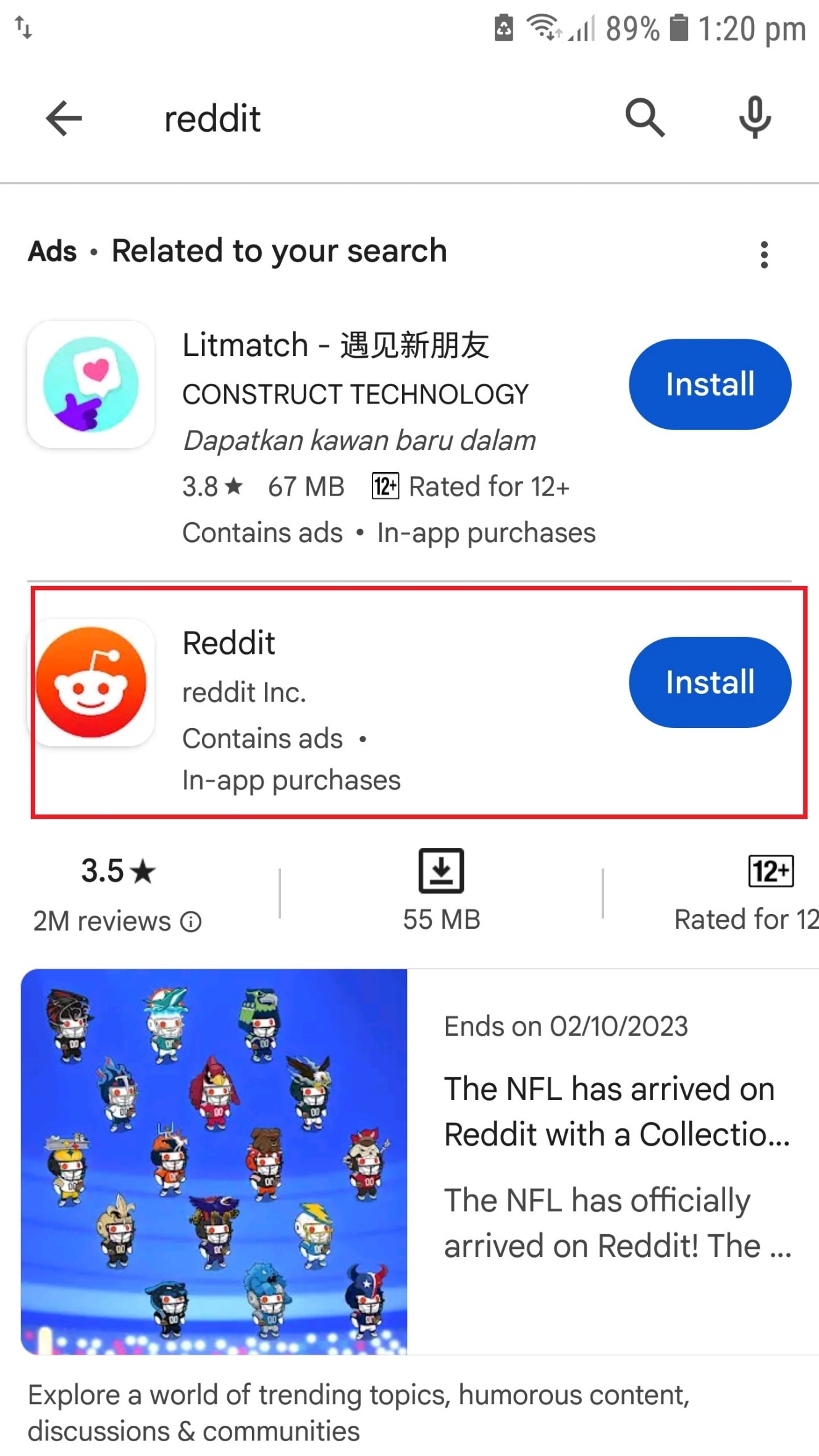 How to Download Reddit App on Android