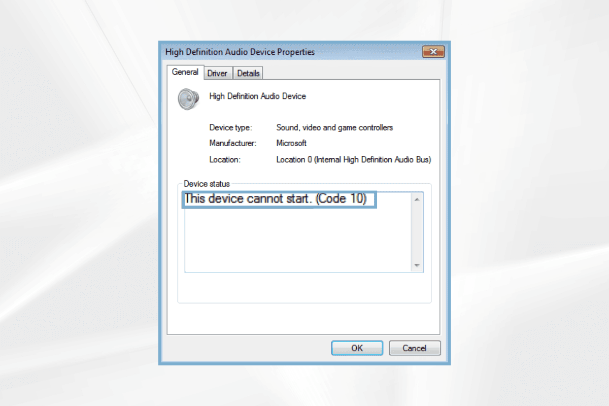 Fix This Device Cannot Start Code 10 Error TechCult