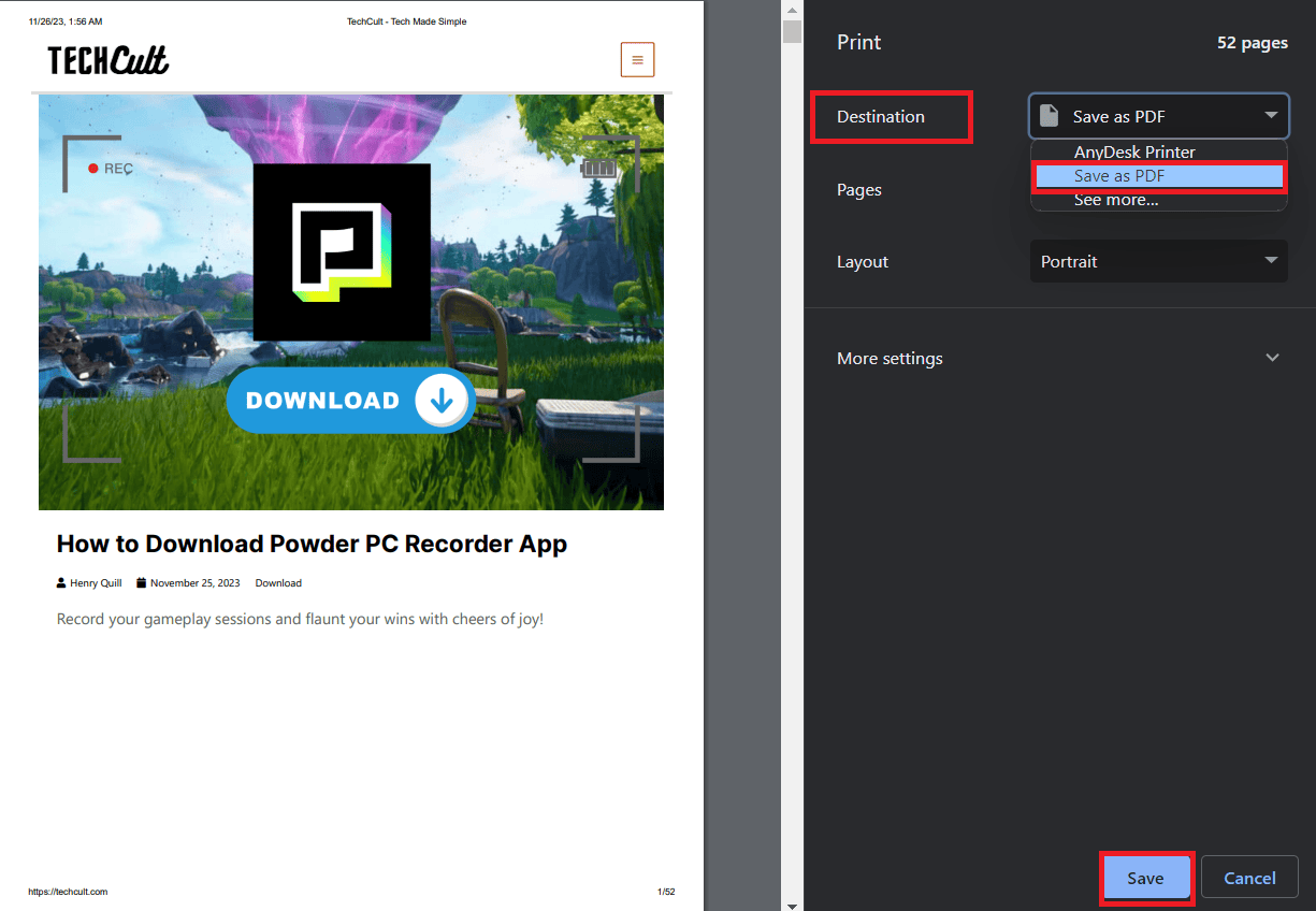 Ways to Take Scrolling Screenshots in Chrome And Firefox TechCult