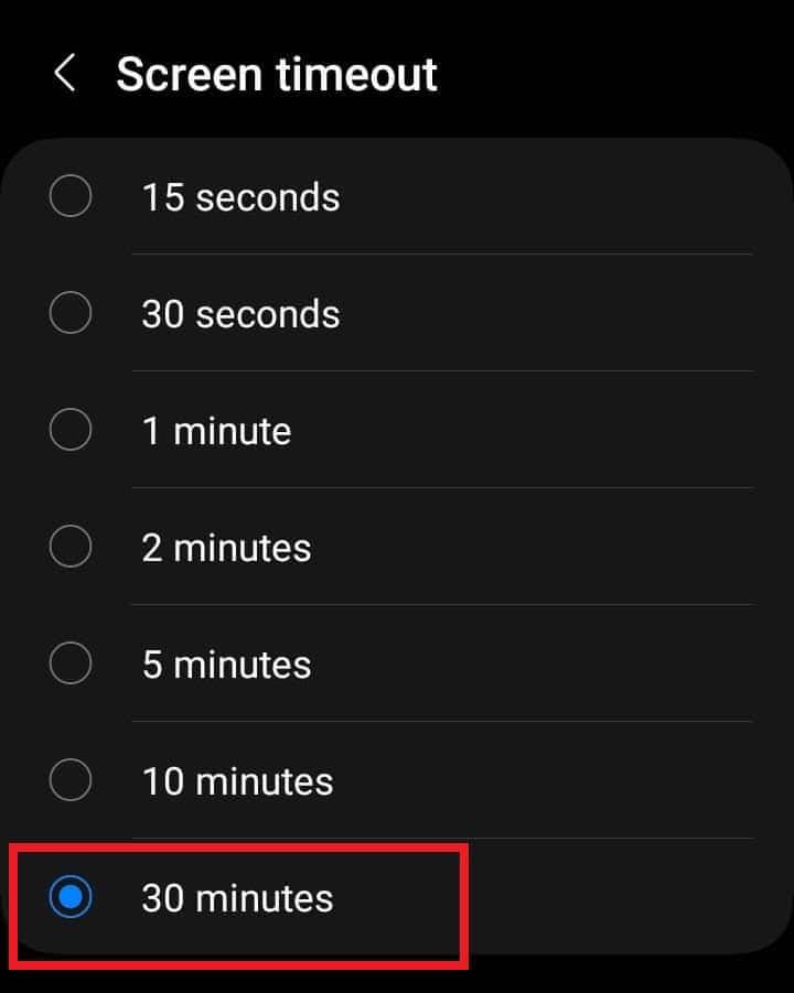 How to Turn Off Screen Timeout on Android TechCult