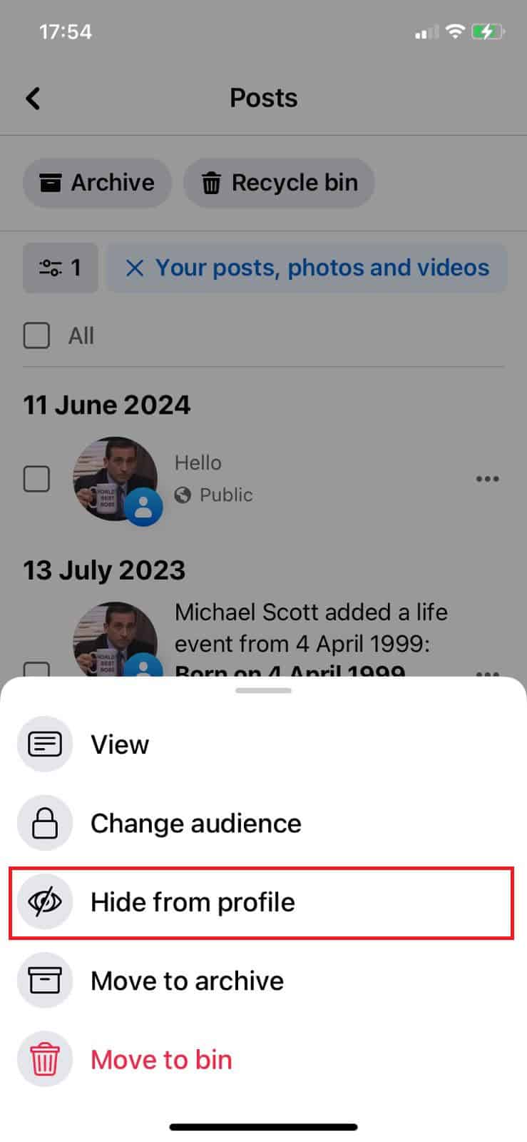 How to Hide Posts from Facebook Timeline TechCult