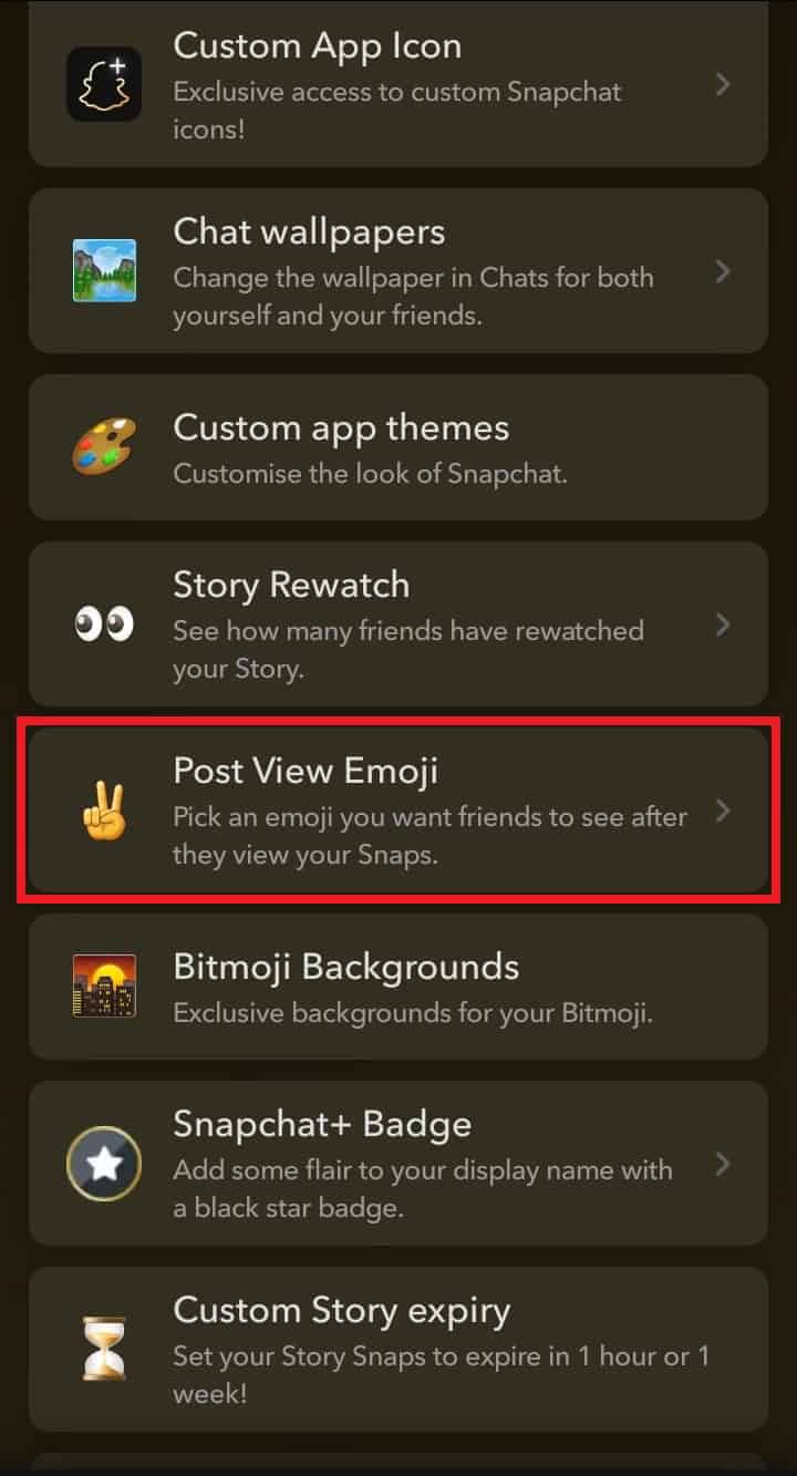 How to Change Your Post View Emoji on Snapchat TechCult
