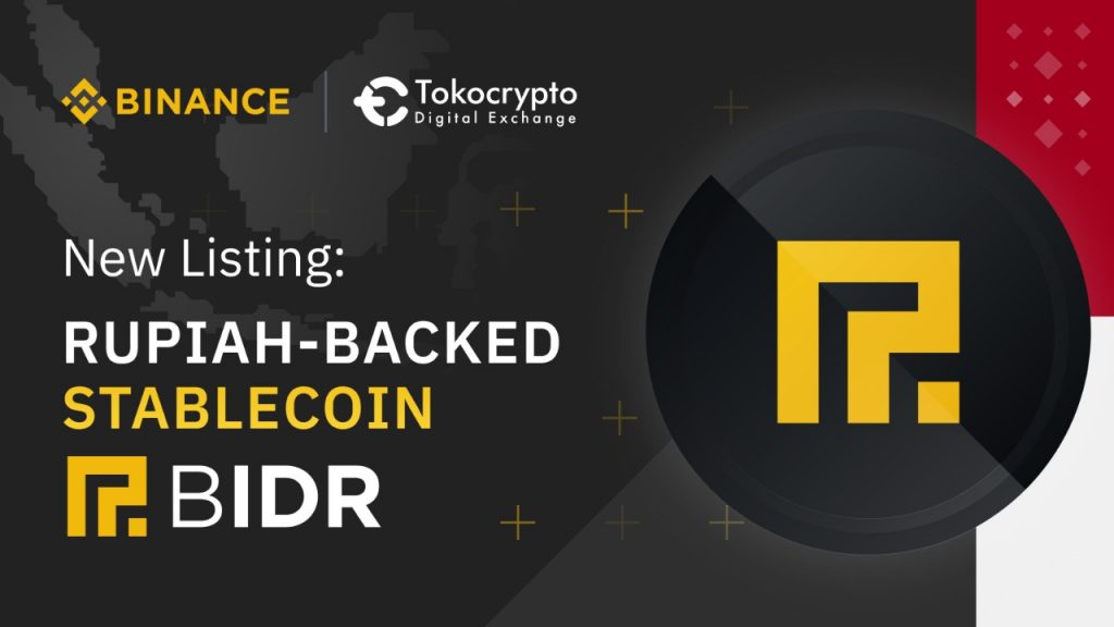 BIDR, Stablecoin Berbasis Rupiah Kini Hadir di Binance