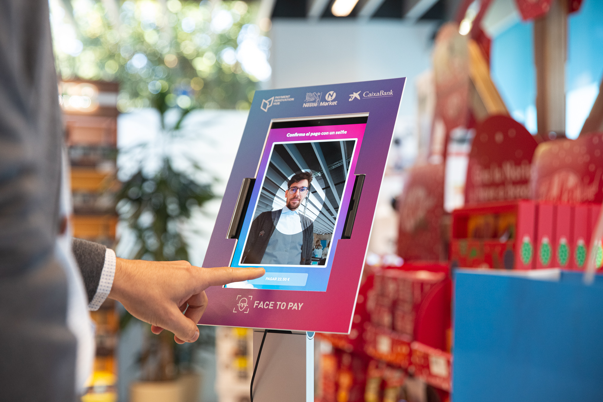 Technology Using Your Face to Pay for Groceries