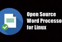 8 Best Open Source Word Processors for Linux – TechDator