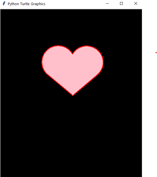 How to draw a heart using python turtle TechDecode Tutorials