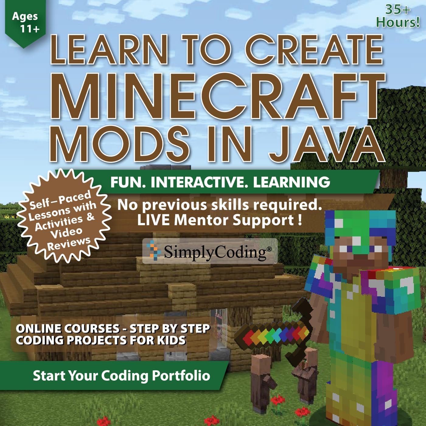 Coding for Kids Learn to Code Minecraft Mods in Java Review Tech D