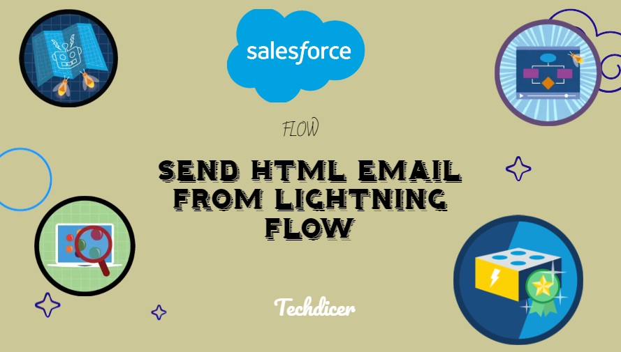 Send HTML Email from Lightning Flow Techdicer