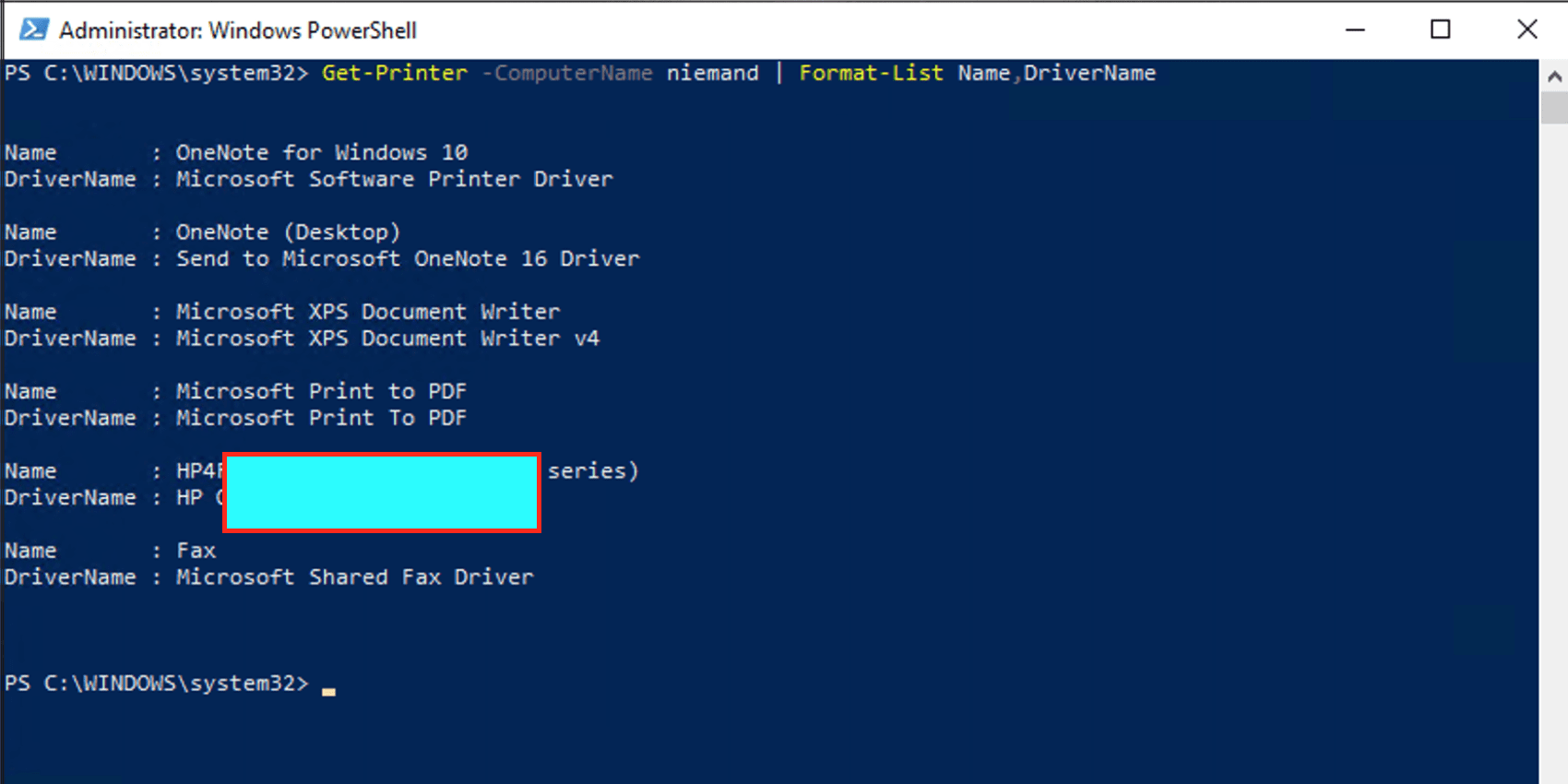 Printer Driver Information: How to determine the version and type of a ...