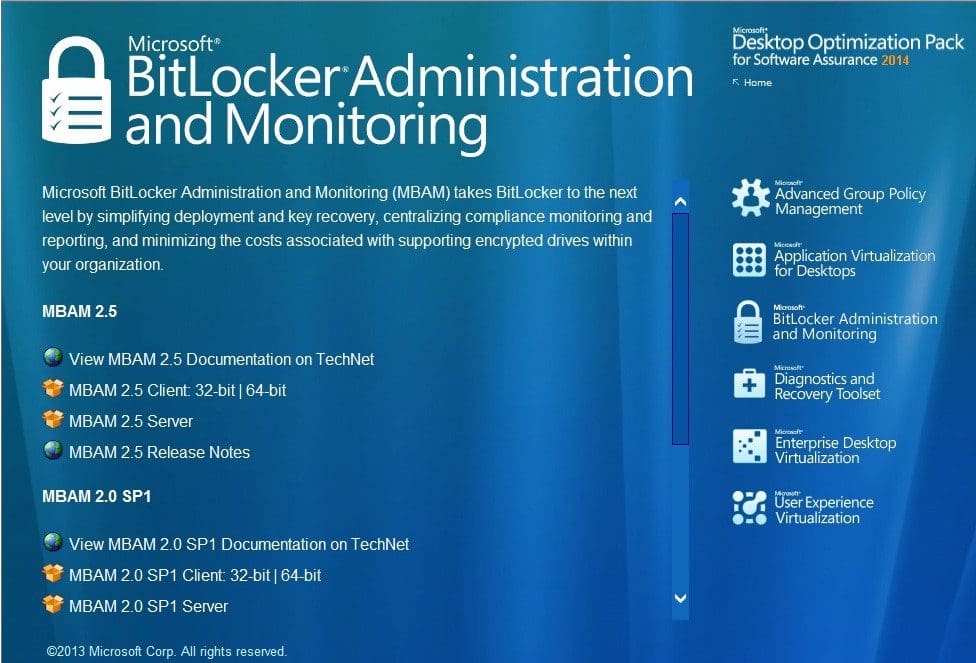 How to deploy MBAM for BitLocker Administration