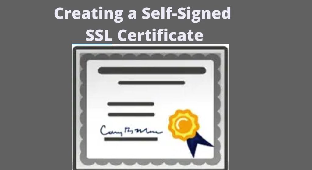 How to generate a selfsigned certificate and export in PFX format via