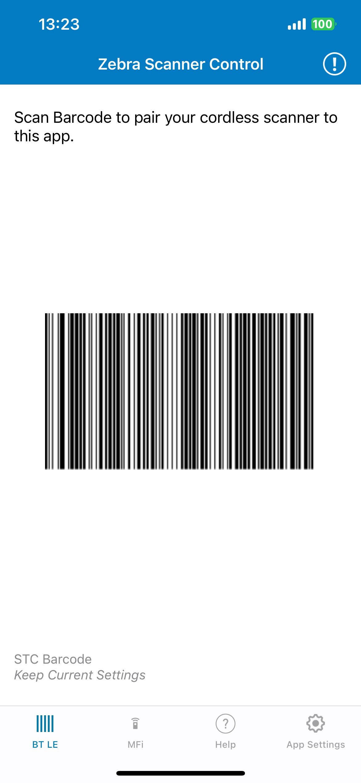 Scanner SDK for iOS Setup Zebra Technologies