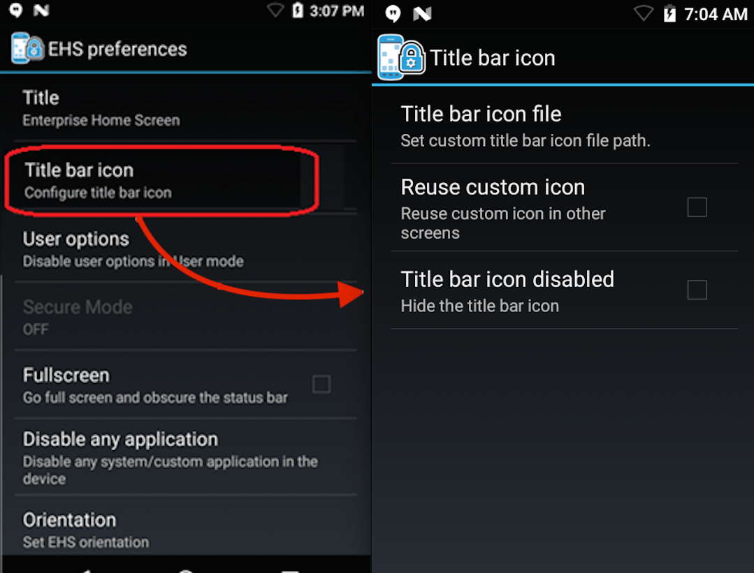Zebra EHS Advanced Settings - Zebra Technologies TechDocs