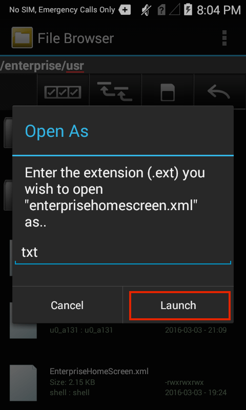 Zebra EHS Advanced Settings - Zebra Technologies TechDocs