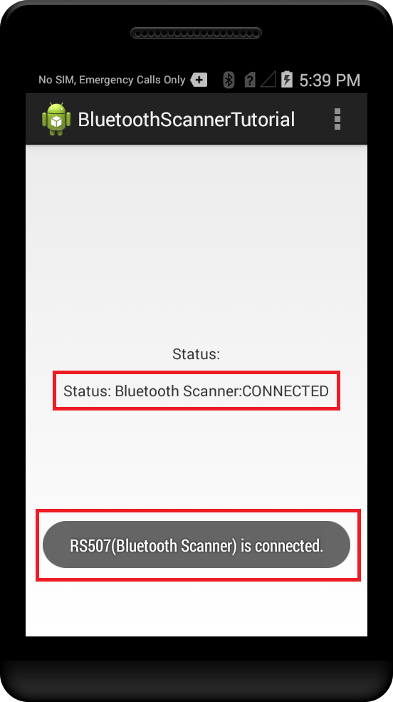 Pairing with Bluetooth Scanning device using Bluetooth Scanner API Zebra Technologies TechDocs