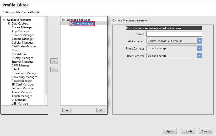 Using Camera Manager Zebra Technologies Techdocs