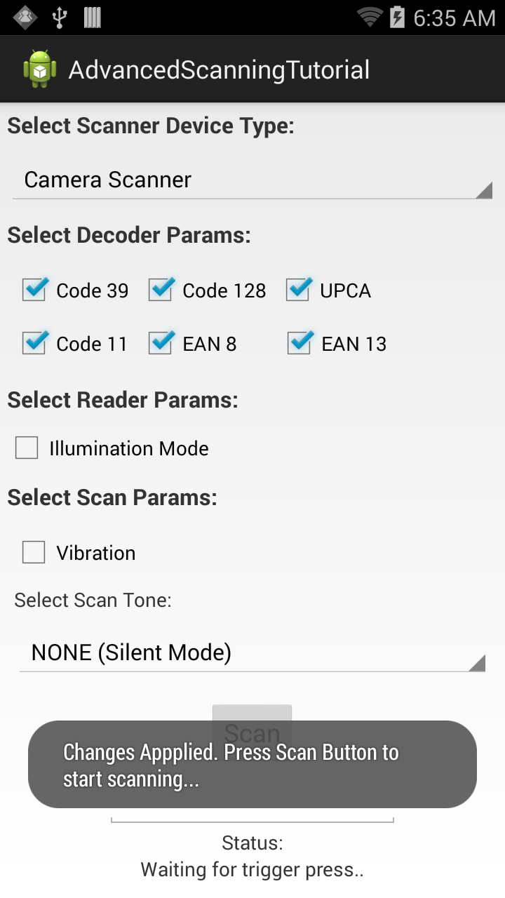 Advanced Barcode API Usage TechDocs