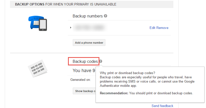 Trouble in getting Google 2step Verification Codes via SMS to Mobile Phone