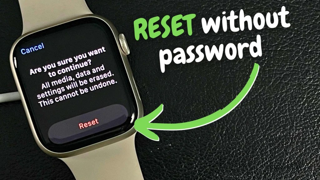 How to Reset Apple Watch (Too Many Passcode Attempts)