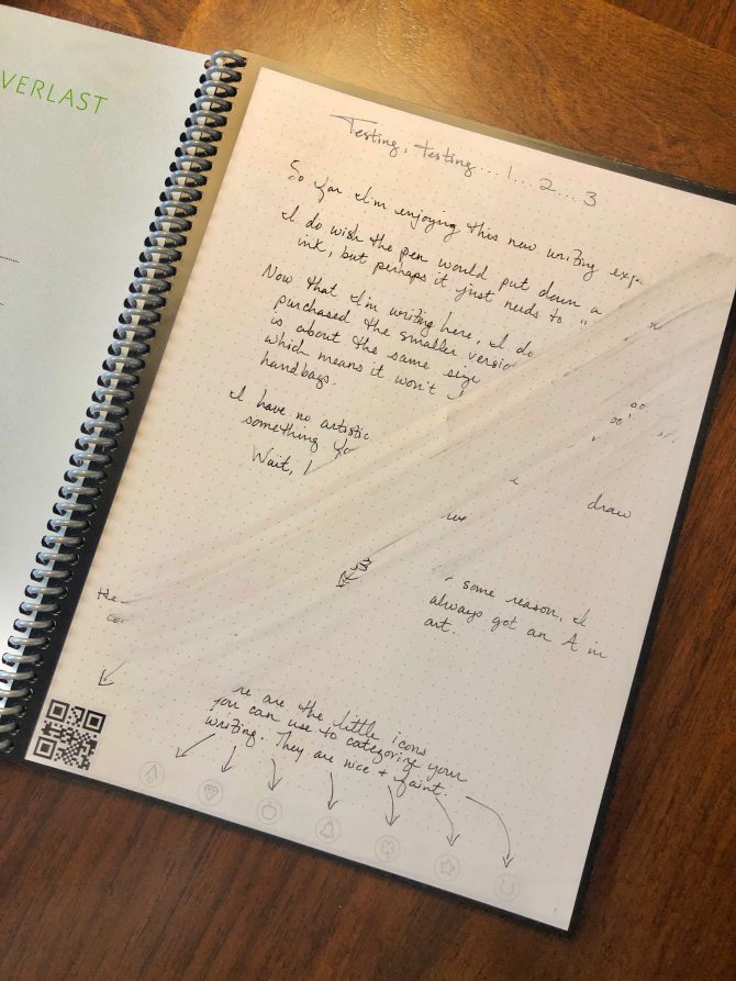 Handwriting goes hightech with Rocketbook's Everlast reusable notebook