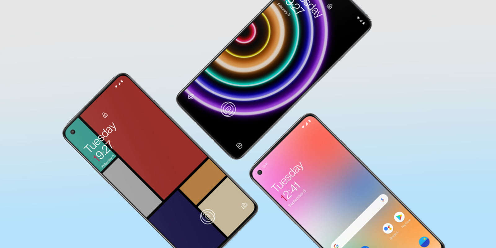 OnePlus' Digital WellPaper visualizes app usage as colored live wallpapers