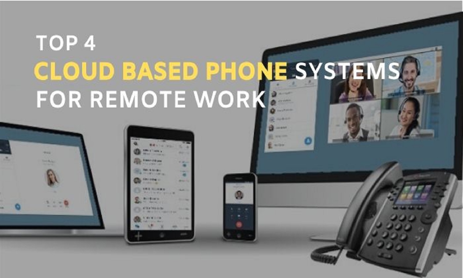 Top 4 CloudBased Phone Systems for Remote Work Techenger
