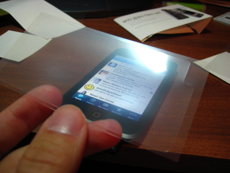 Flashreview Power Support AntiGlare Film for iPhone/iPod Touch