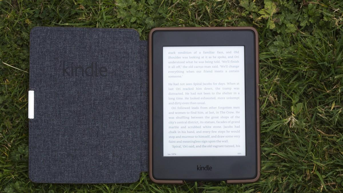 Kindle paperwhite page turn animation