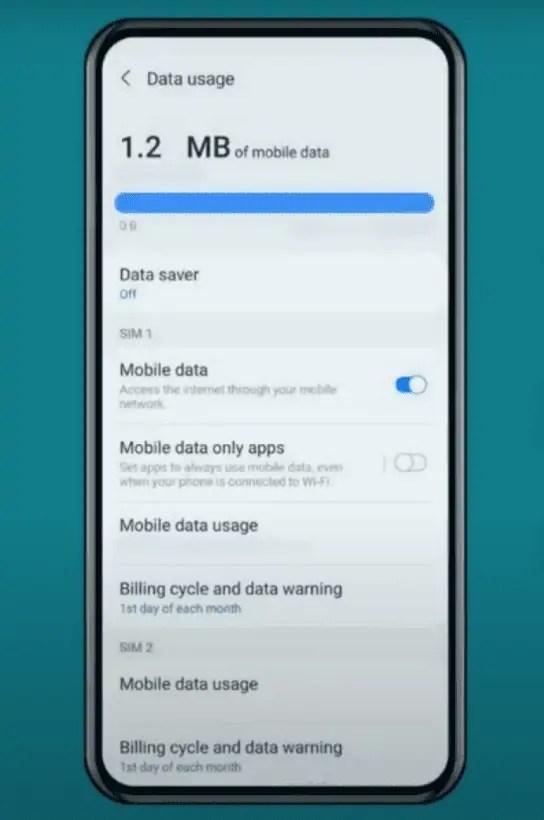 High Mobile Data Use Notifications Tech Evaluate