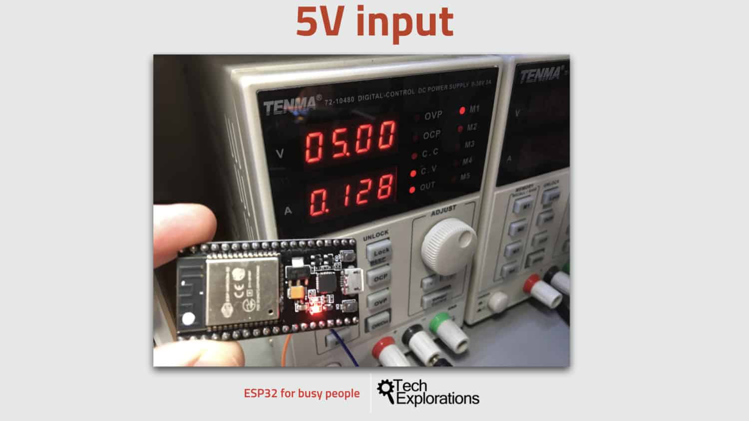 How to power your ESP32 development kit, options