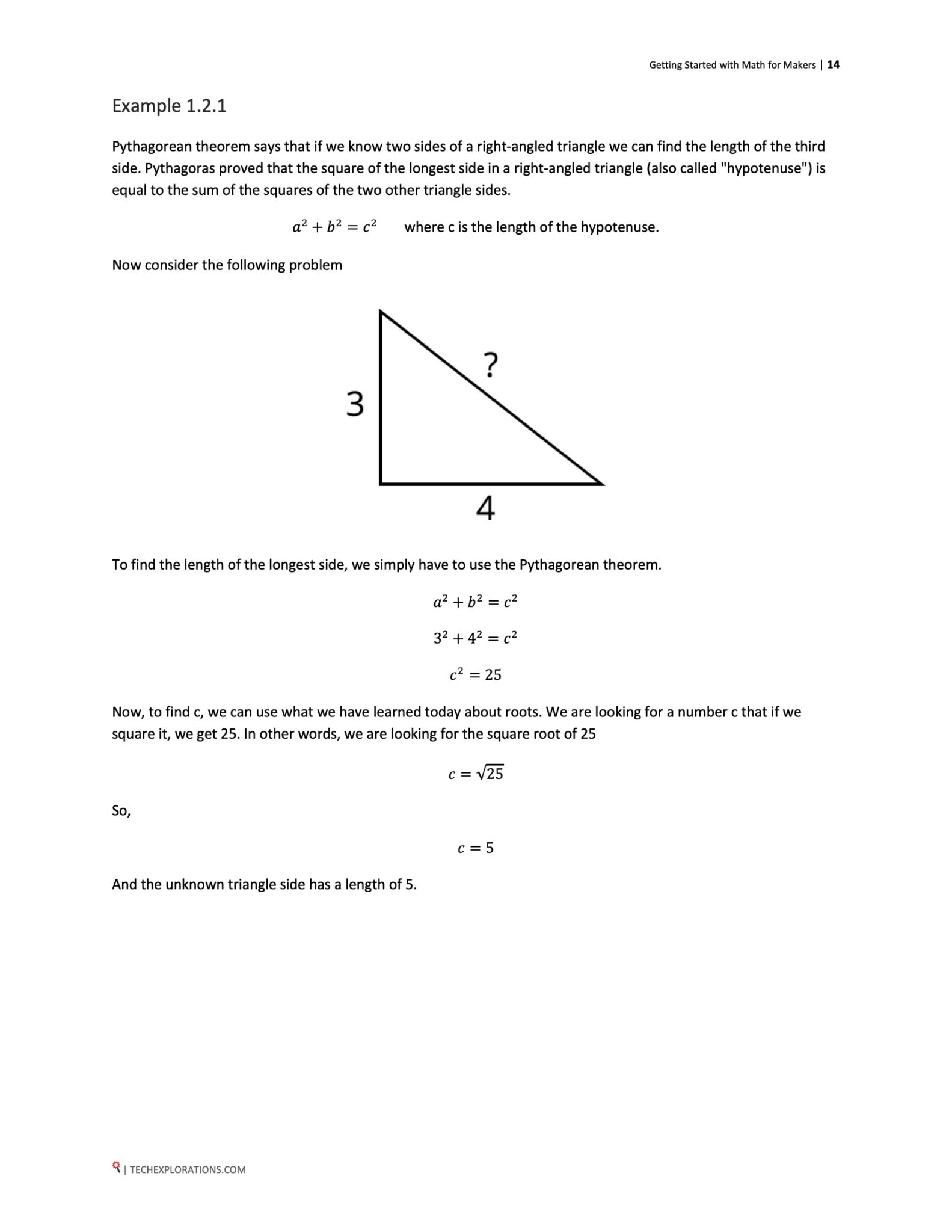 Basic Mathematics for Electronics Tech Explorations