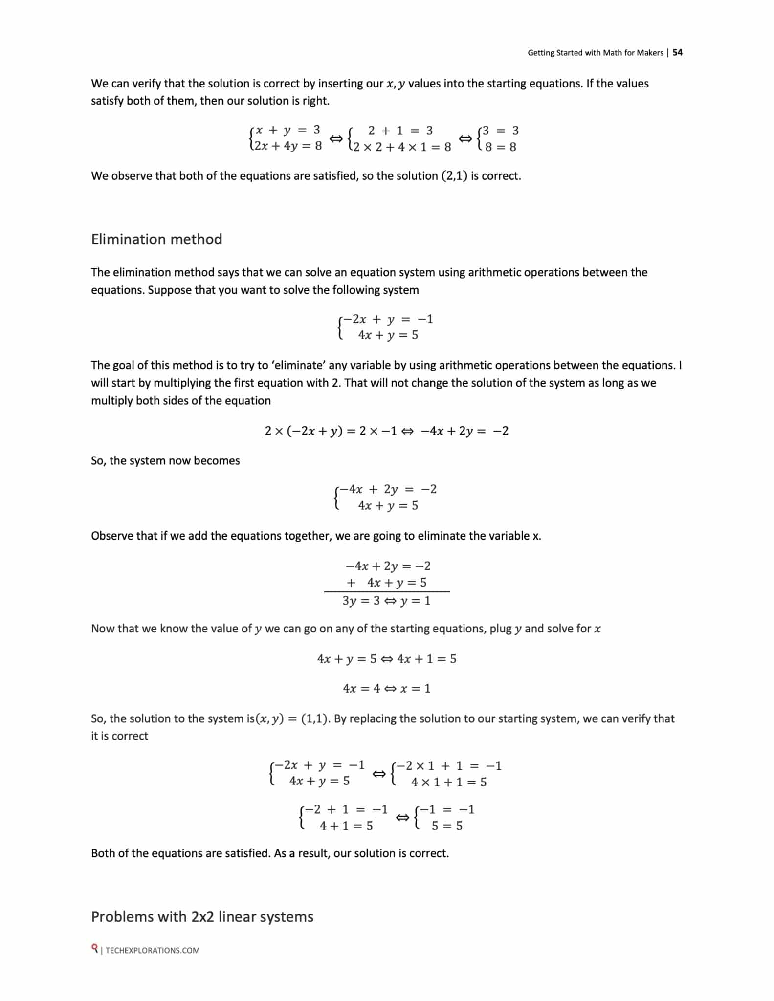 Basic Mathematics for Electronics Tech Explorations