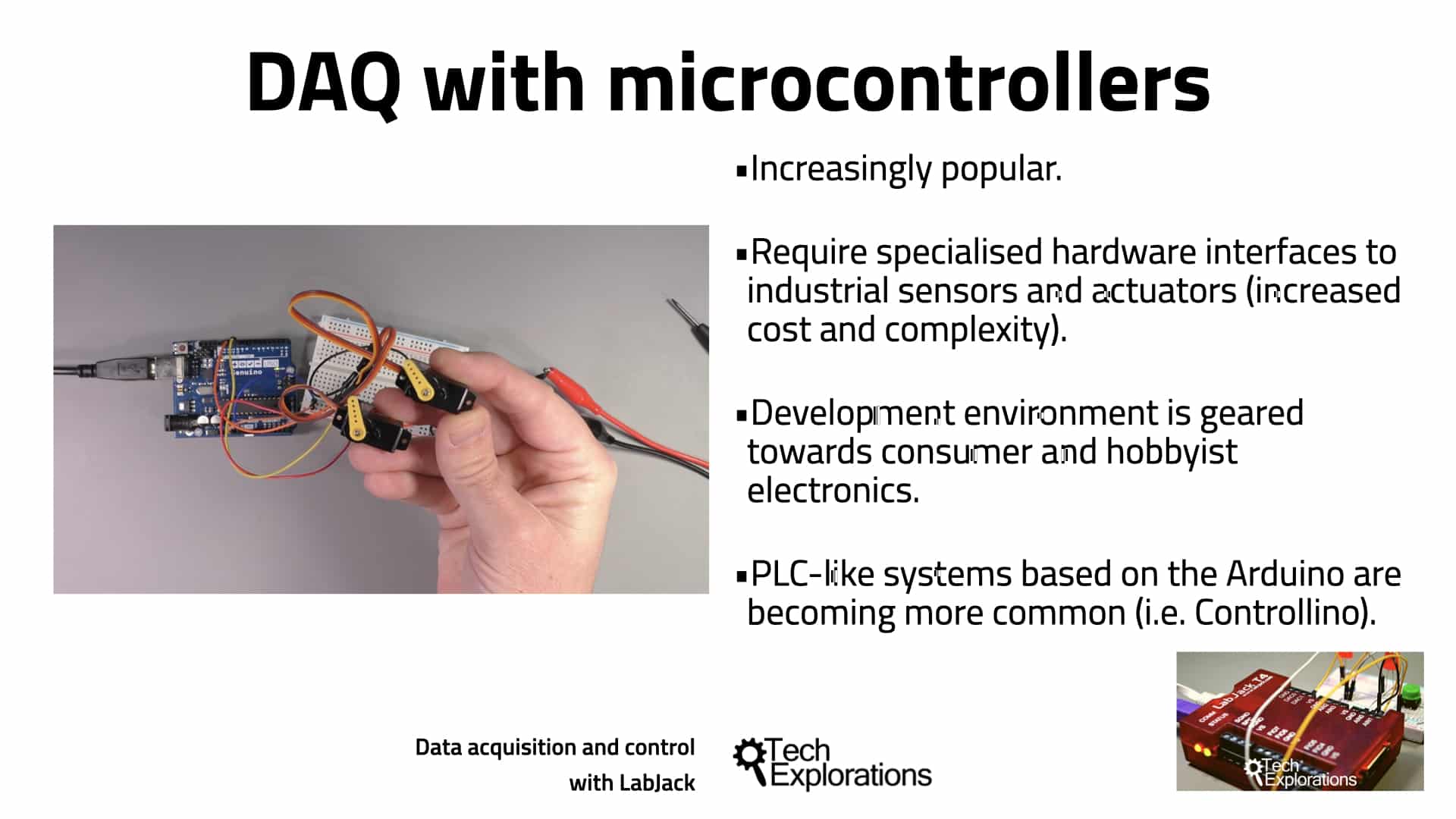 1. What is data acquisition and control? Tech Explorations