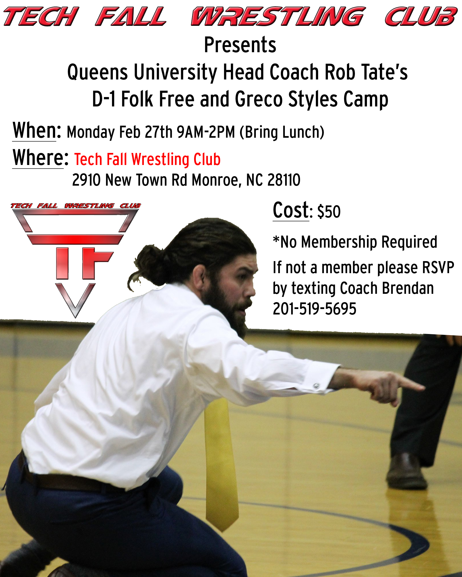 Wrestling Camps NC Wrestling Camps Tech Fall Wrestling Camps Union