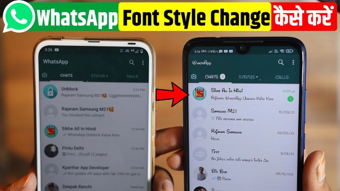 zFont 3 App How to Change Font Style in WhatsApp & Android TechFdz