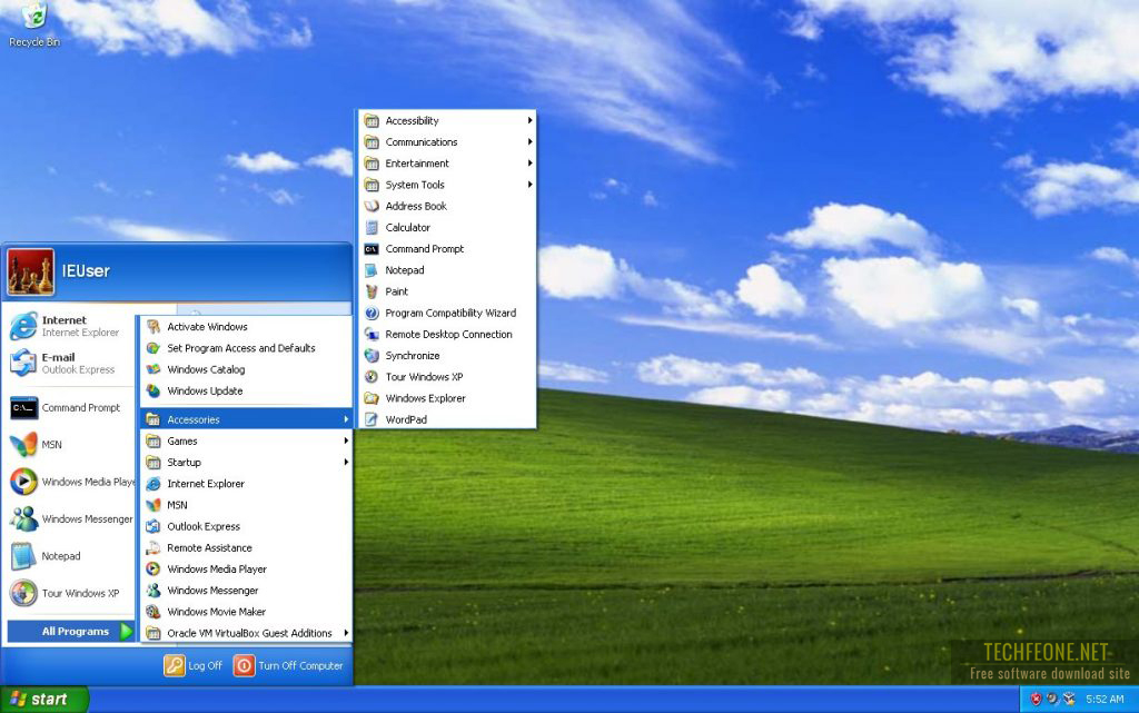 Windows XP ISO SP2+SP1 64bit free Download TECHFEONE