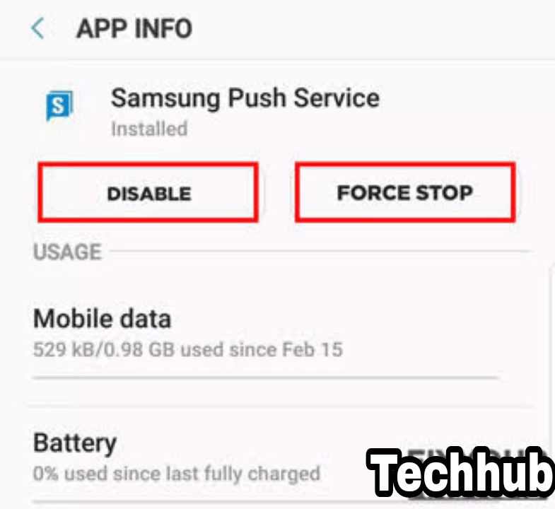 How To Disable Samsung Push Service Techfixhub