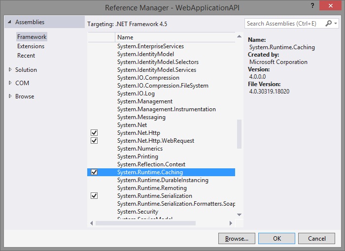 Caching in Web API in MVC Tech Funda